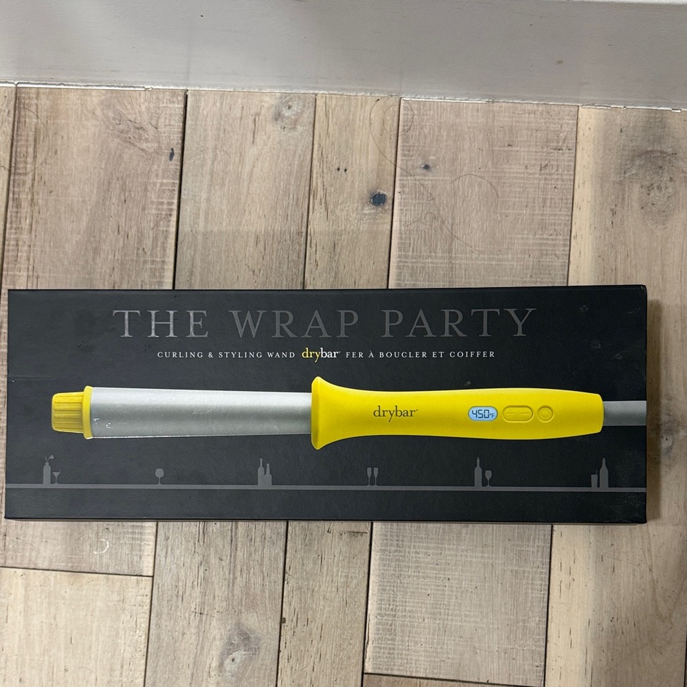 Drybar Yellow Curling & Styling Wand The Wrap Party